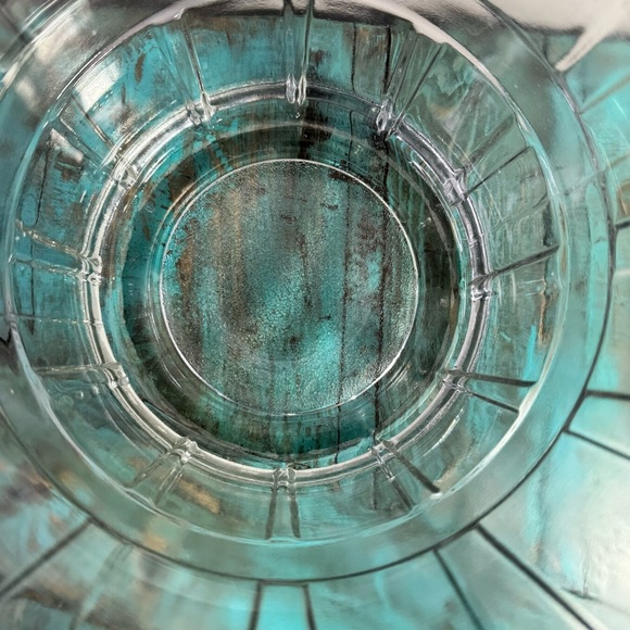 Vintage Anchor Hocking Ice Bucket With Wood Handle - Picture 6 of 8